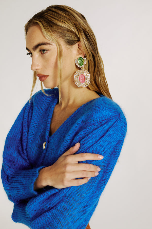 CROISSANT mohair cardigan