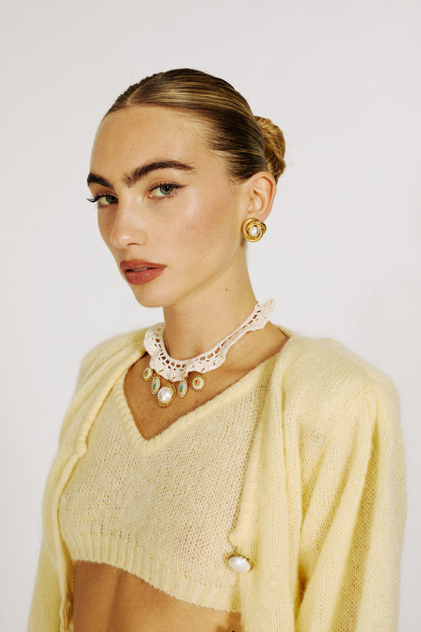 CANNOLO Mohair bralette